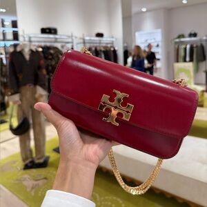 New Tory Burch small eleanor chain shoulder bag red
